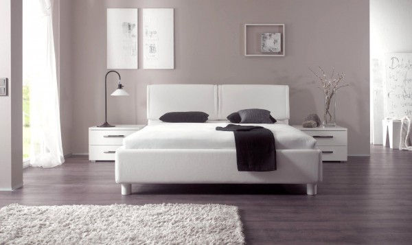 Wasserbett oder Gelbett komplett Dream Line Deluxe mit Riposo Kopfteil inkl. Monte Füße