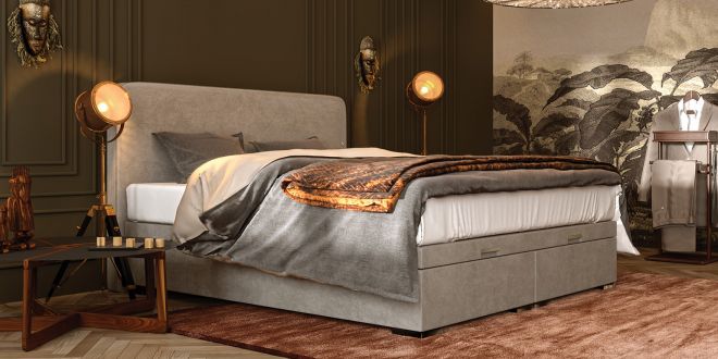 Boxspring Gelbett 140x200 Carvona