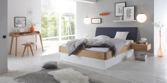 Gelbett 160x200 Oak Bianco Ripo Practico