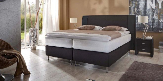 Boxspring Gelbett 200x200 Potenza