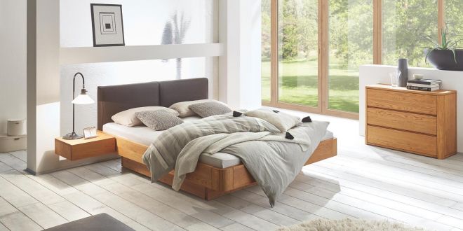 Gelbett 180x200 Oak Line Cemoa Lovie Ron